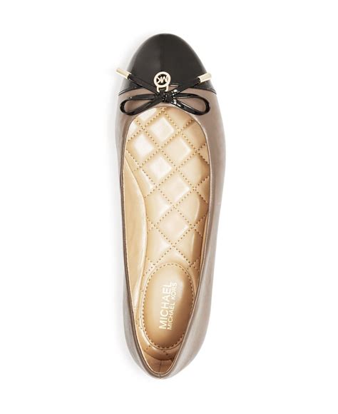 women's michael kors flats|michael kors ballet flats.